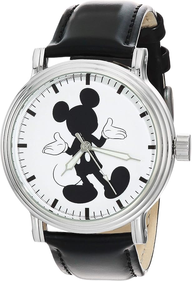 Disney Mickey Mouse Adult Vintage Analog Quartz Watch