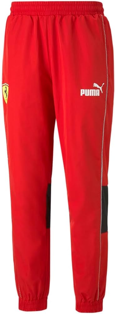 Puma Mens Sf Race SDS Sweatpants Casual Pockets - Red