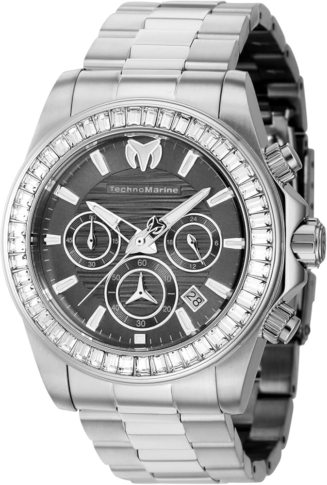 TechnoMarine Manta Ray Men's Watch - 42mm. Steel (TM-222032)