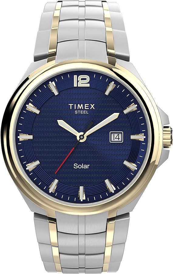 Timex Men's Solar Premium Dress 44mm Watch