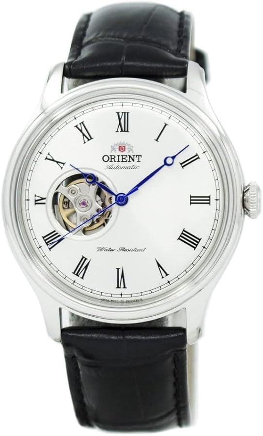 Orient Open Heart Automatic White Dial Men's Watch FAG00003W0