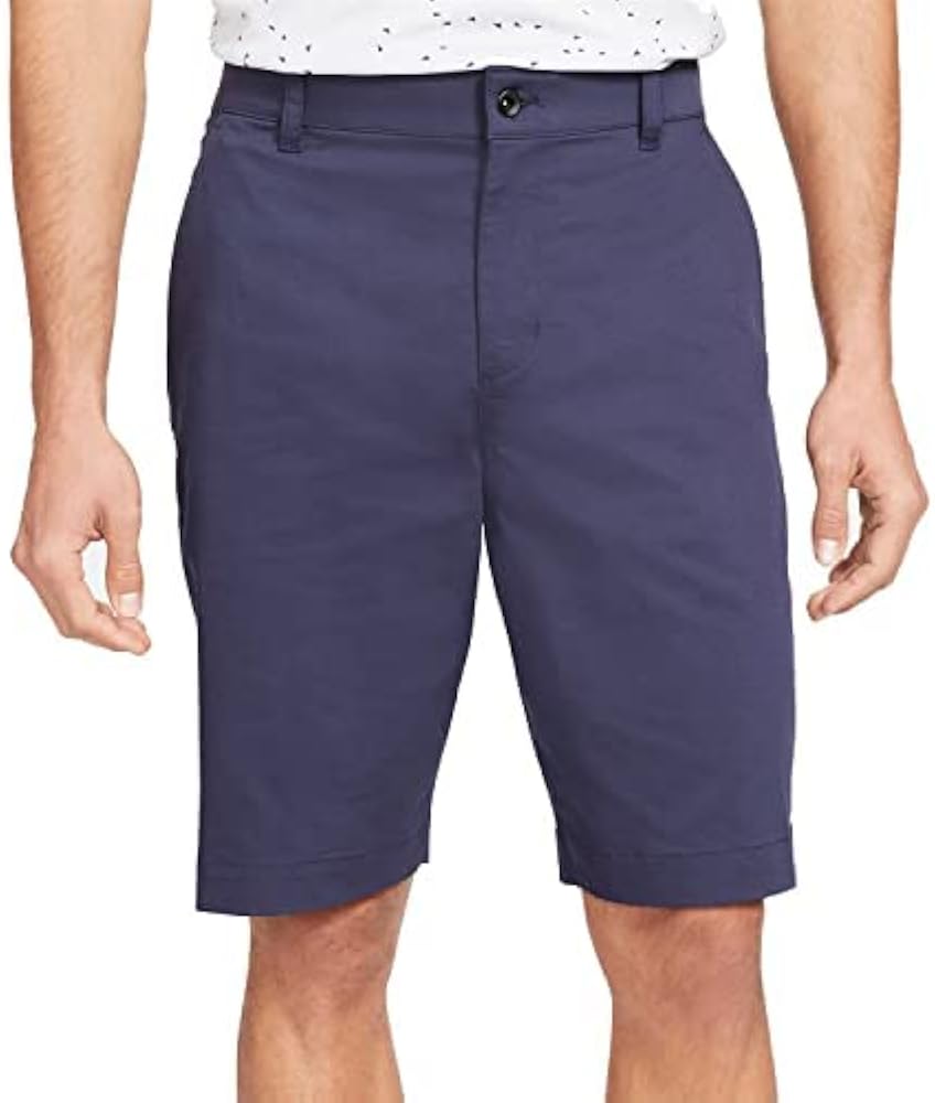 Nike Dri-FIT UV Men's 10.5" Golf Chino Shorts (36 10.5, Obsidian)