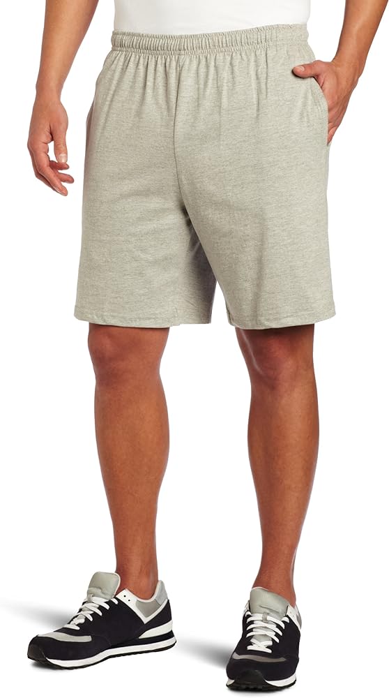 Soffe mens Soffe Classic Cotton Pocket athletic shorts, Oxford, Large US