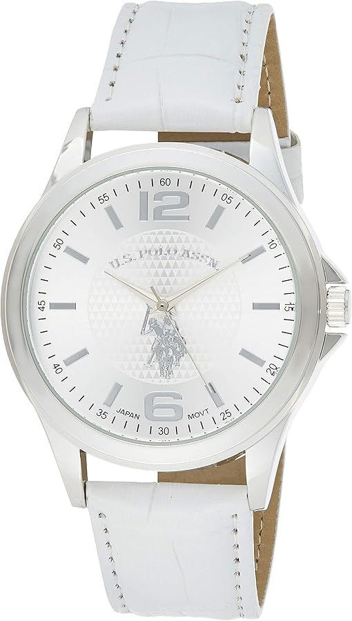 U.S. Polo Assn. Classic Men's USC50202 Analog Display Analog Quartz White Watch