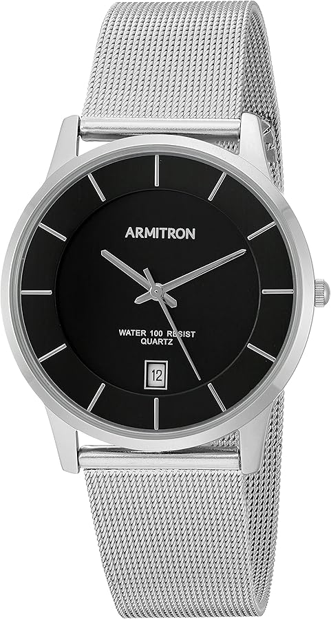 Armitron Men's Date Function Mesh Bracelet Watch