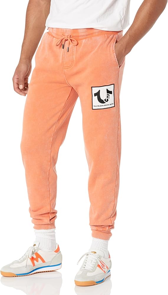 True Religion Men's Classic Logo Jogger