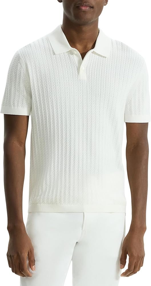 Theory Men's Breach Textured Polo