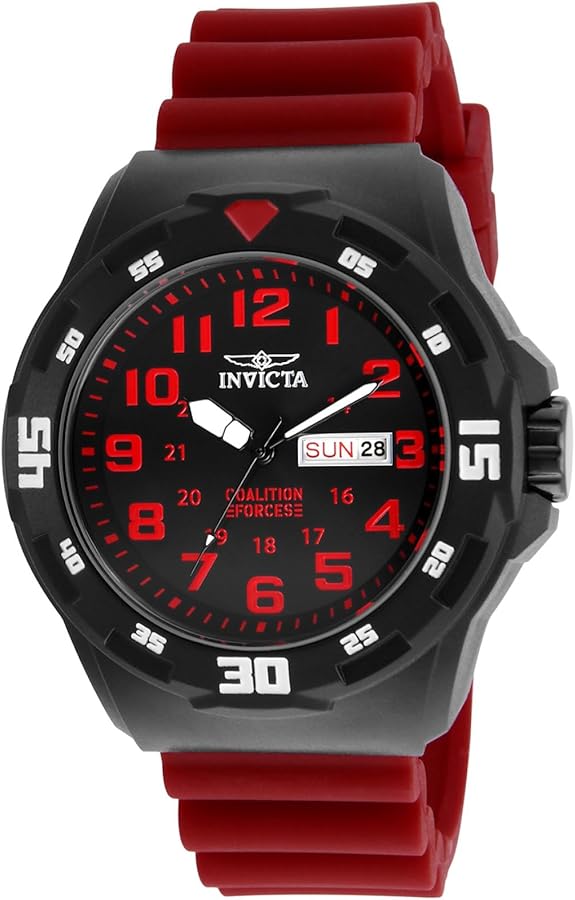 Invicta Men's 25327 Coalition Forces Analog Display Quartz Red Watch