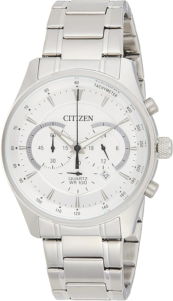 Citizen Chronograph Quartz Silver Dial Men's Watch AN8190-51A