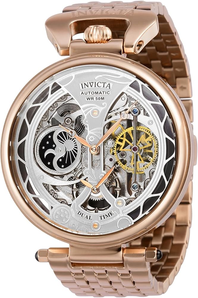 Invicta Objet D Art Automatic Silver Dial Men's Watch 38387