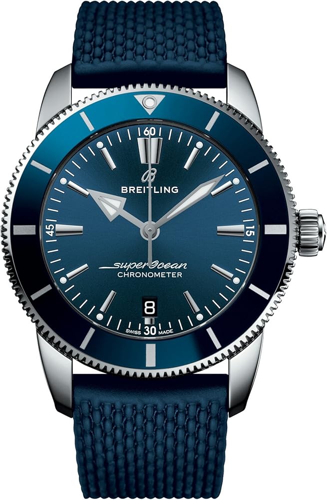 Breitling Superocean Heritage II Automatic Chronometer Blue Dial 44 mm Men's Watch AB2030161C1S1