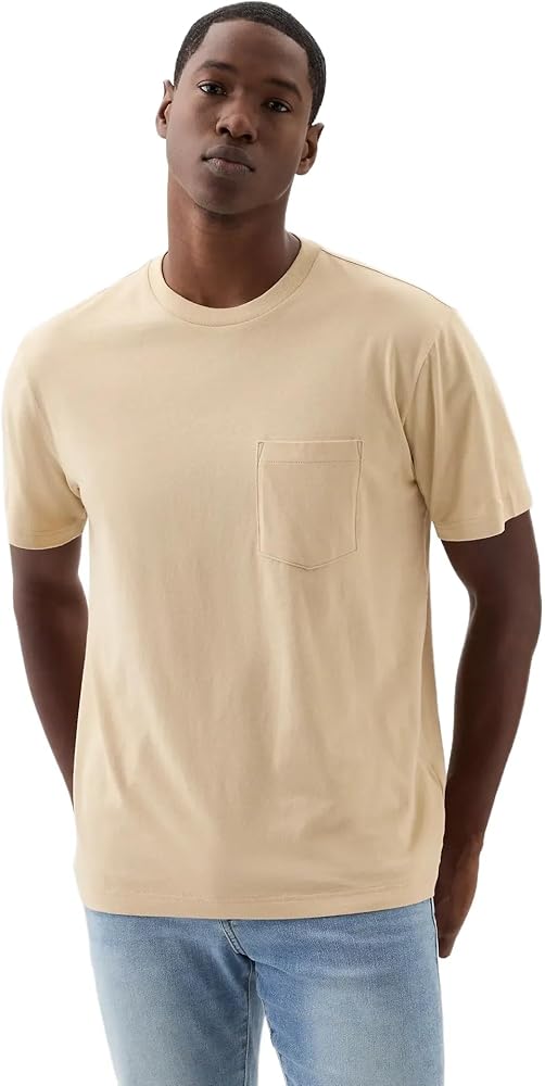 GAP Mens Pocket Tee Wicker S