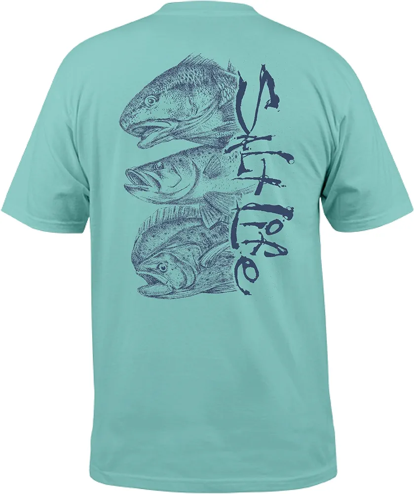 Salt Life Men's Tidal Trophies Short Sleeve Tee