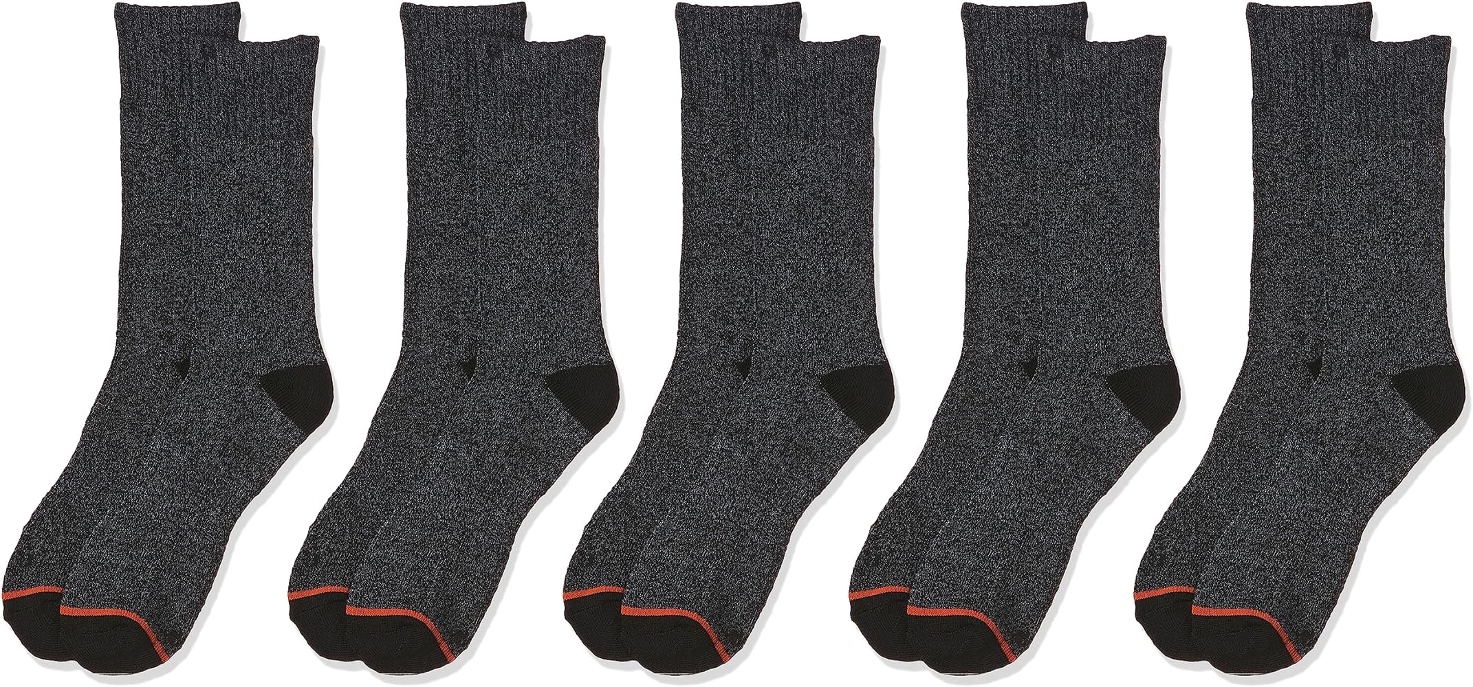 Weatherproof Men's 5 Pack Thermal Crew Socks