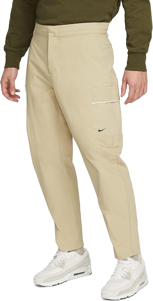 Nike Mens Sportswear Style Essentials Utility Pants Khaki Beige 34