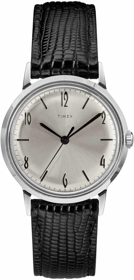 Timex Marlin 34mm Hand Wind 1960s Reissue