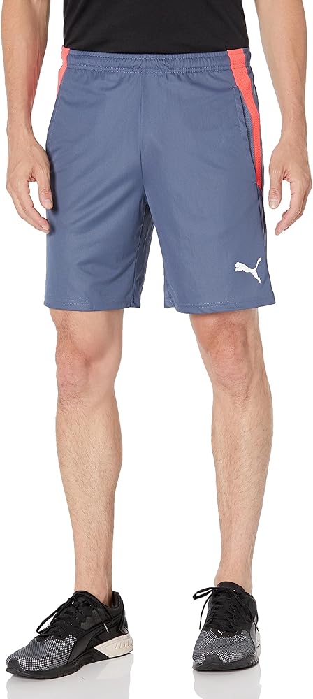 PUMA Men's TeamLiga Training Shorts 2, Inky Blue-Fire Orchid, Medium