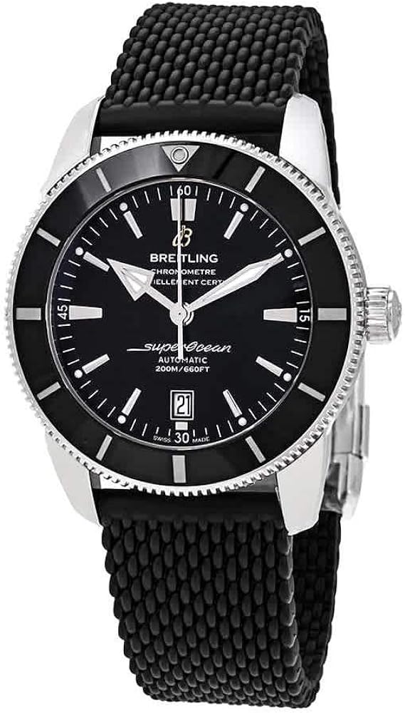 Breitling Superocean Heritage II Automatic 46 mm Black Dial Men's Watch AB2020121B1S1