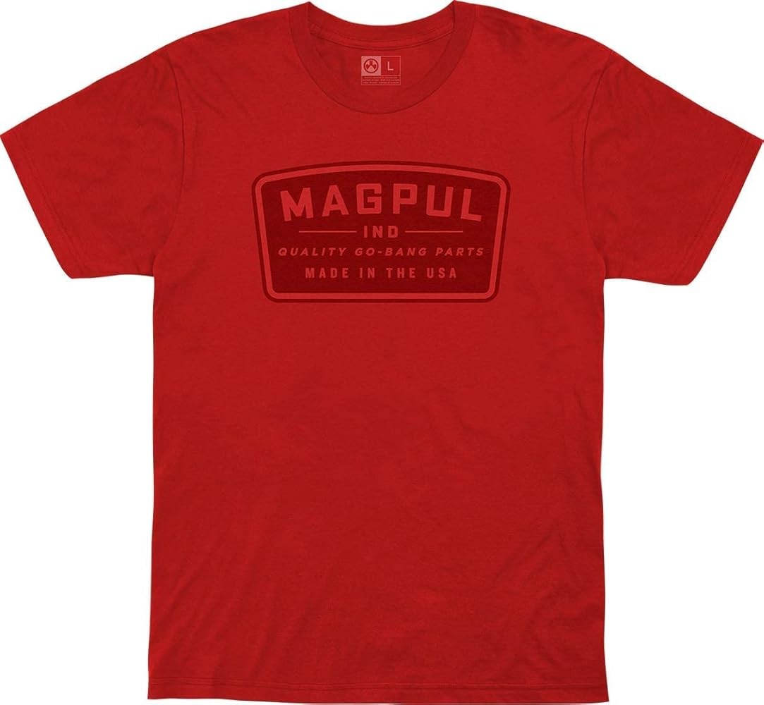 Magpul Mens Cotton Crew Neck Short Sleeve T-Shirt for Men