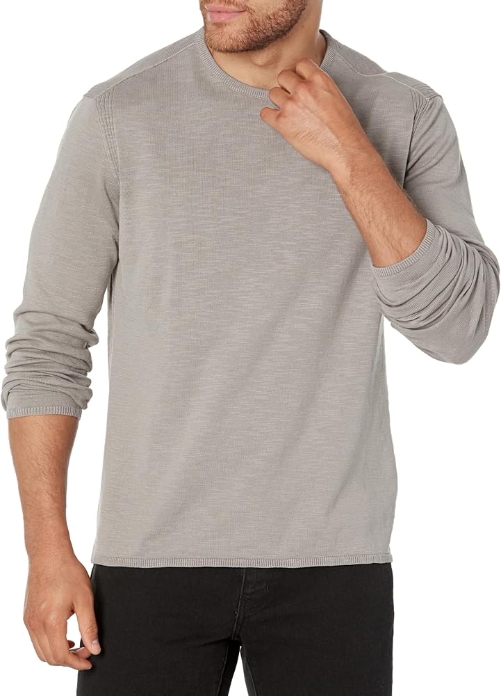 John Varvatos Men's Eli Long Sleeve Crew