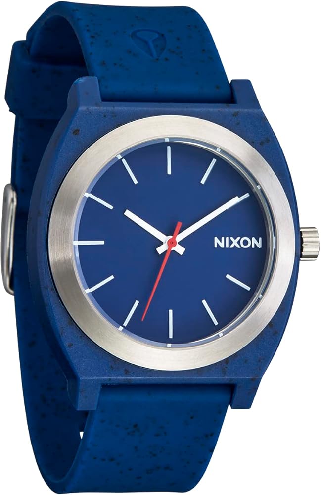 NIXON Time Teller OPP A1361 - Ocean Speckle -100m Water Resistant Unisex Analog Fashion Watch (40mm Watch Face, 20mm PU/Rubber/Silicone Band)