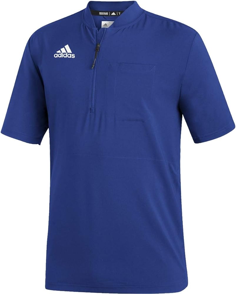 adidas Men's Under The Lights, Short Sleve, 1/4 Zip Athletic Top