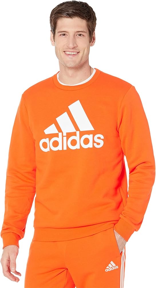 adidas Men's Essentials Big Logo Fleece Sweatshirt