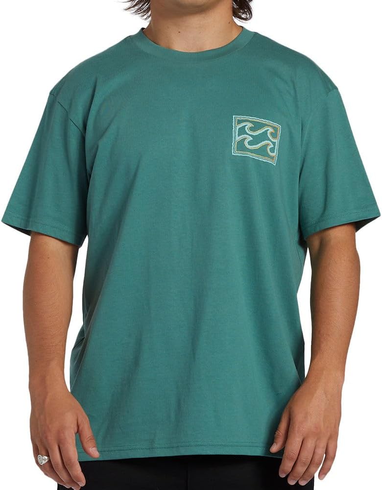 Billabong Men's Crayon Wave Short Sleeve Graphic Tee