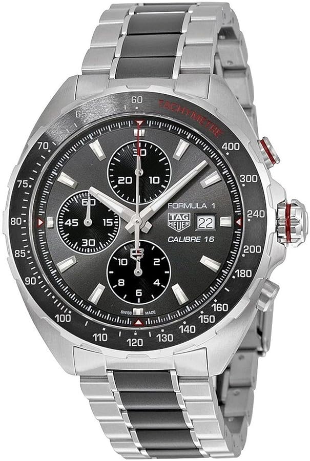 TAG Heuer Men's CAZ2012.BA0970 Formula 1 Analog Display Swiss Automatic Silver Watch