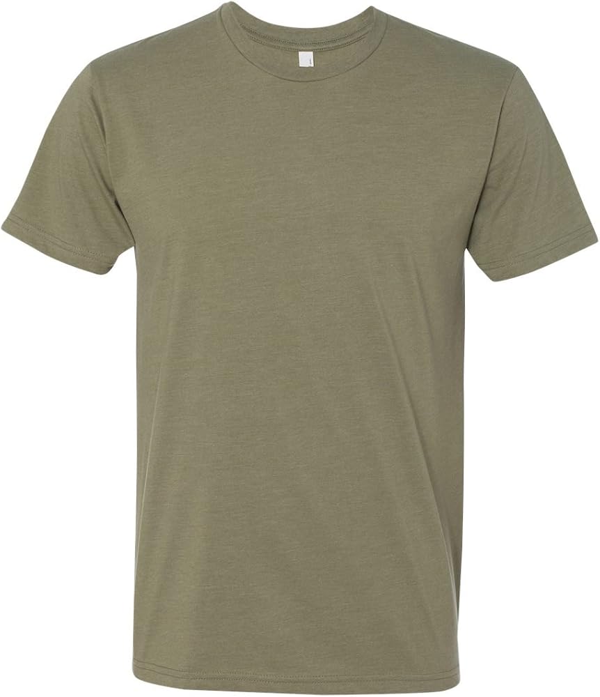 Next Level Apparel Mens Premium CVC Crew (N6210)-Light Olive,X-Large