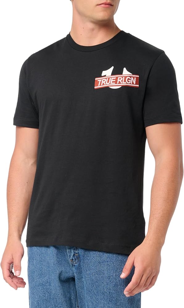 True Religion Men's SRS Tape Tee