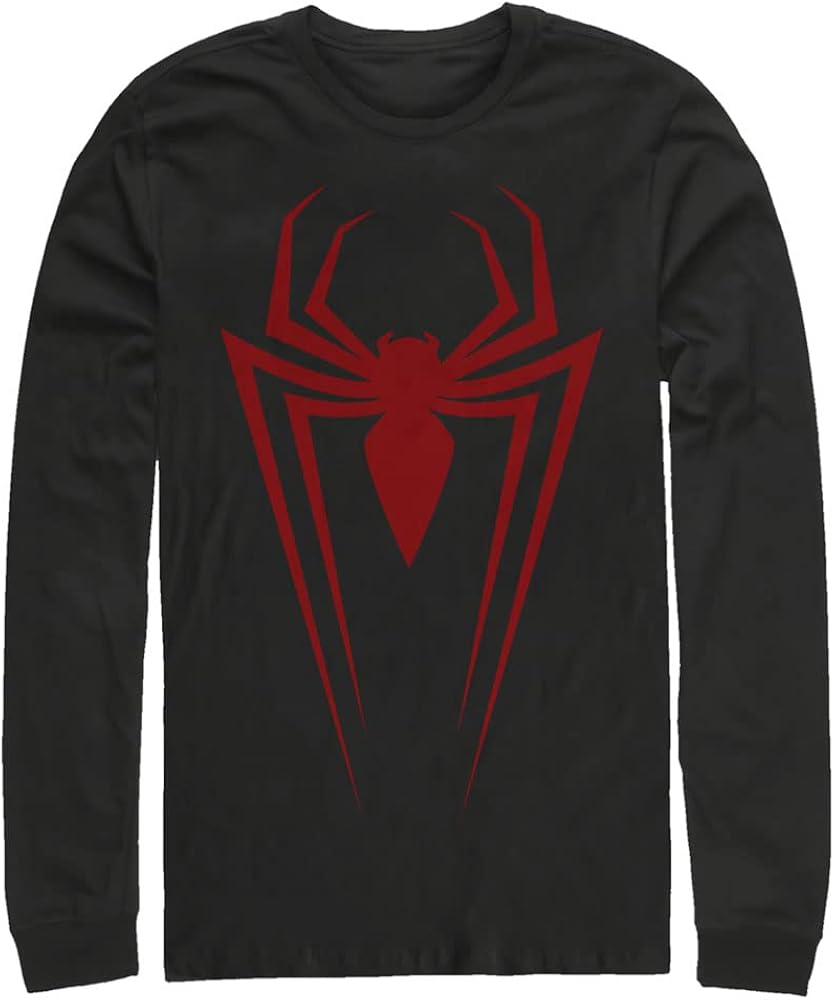 Marvel Big & Tall Classic Spider Men's Tops Long Sleeve Tee Shirt