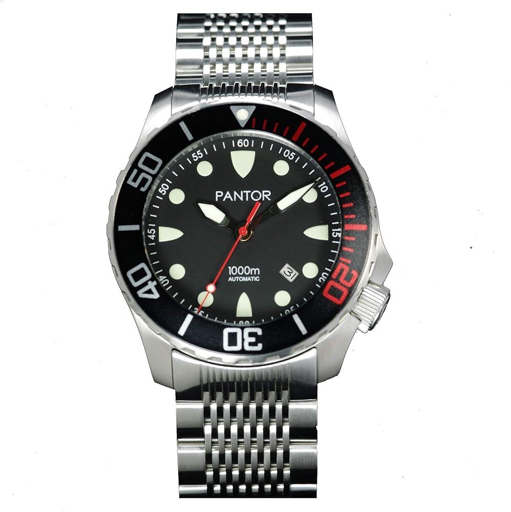 Seahorse Dive Watch,1000m Auotmatic Diver Watches,Big 45mm Watch Men