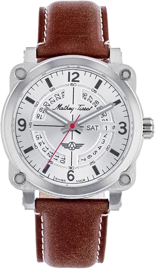 Mathey-Tissot Men's Pilot MTWG6001102 Swiss Quartz Watch