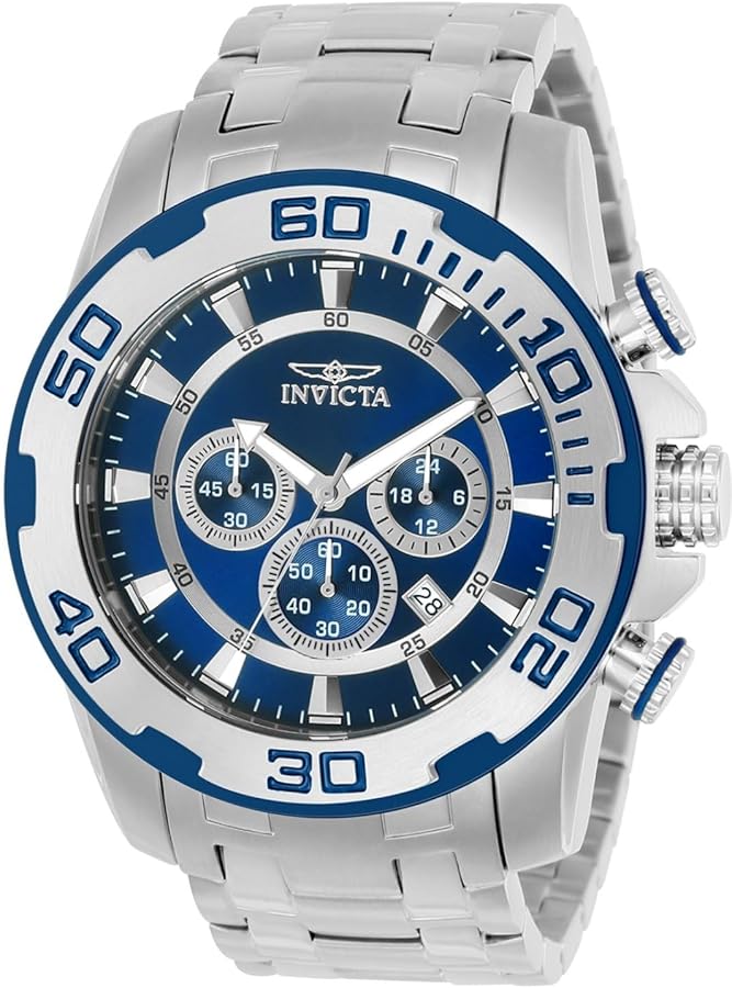 Invicta Men's 22319 Pro Diver Analog Display Quartz Silver Watch