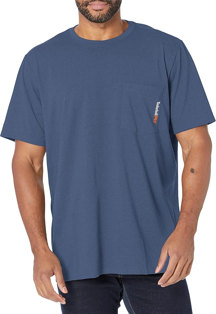 Timberland PRO Men's Big & Tall Base Plate Blended Short-Sleeve T-Shirt