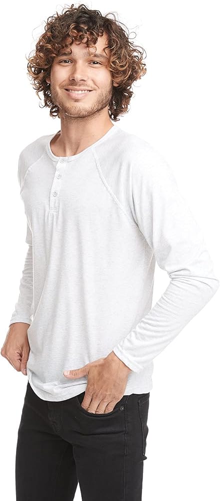 Next Level 6071 Men's Tri-Blend Long-Sleeve Crew