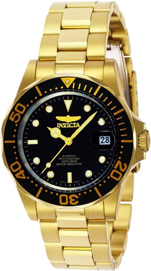 Invicta Men's 8929 Pro Diver Collection Automatic Gold-Tone Watch