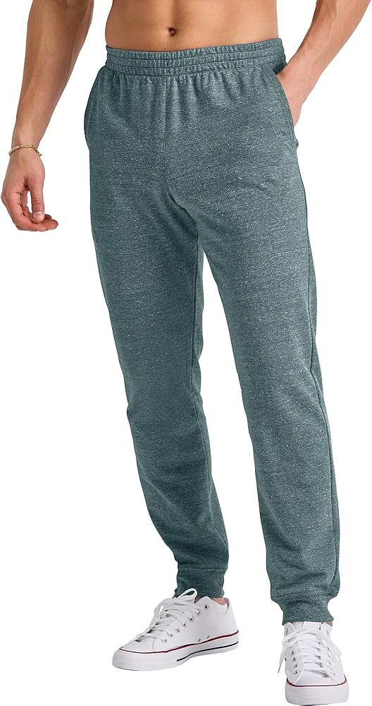 Hanes Mens Originals French Terry Joggers, Lightweight Sweatpants With Pockets, 30 Inseam