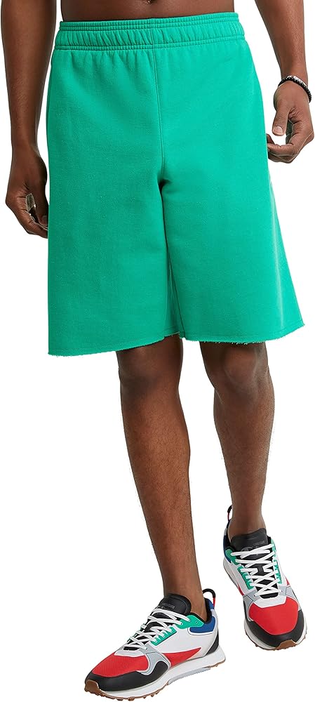 Champion Men'S 10Inch Powerblend Short (Retired Colors)