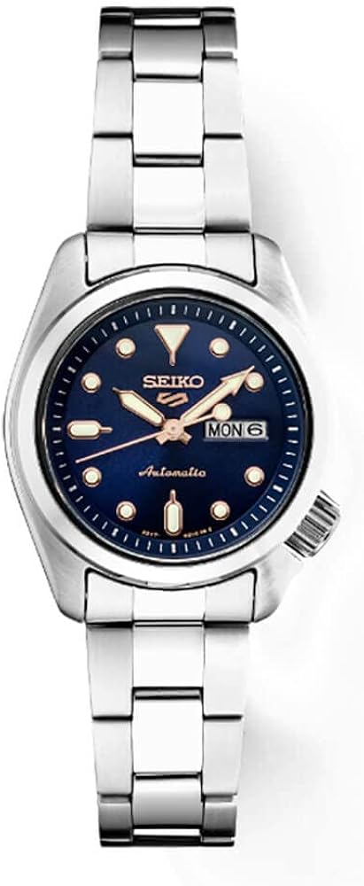 SEIKO Automatic Watch for Men - 5 Sports Collection - Stainless Steel, 60-Minute Track - 100M Water Resistant