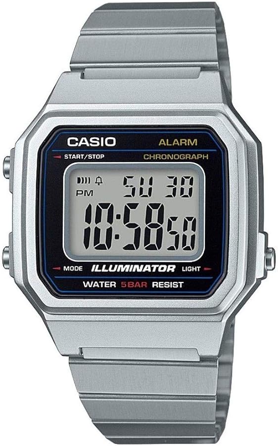 Casio - Watch Collection Steel (b650wd-1aef), Silver, One Size, Bracelet