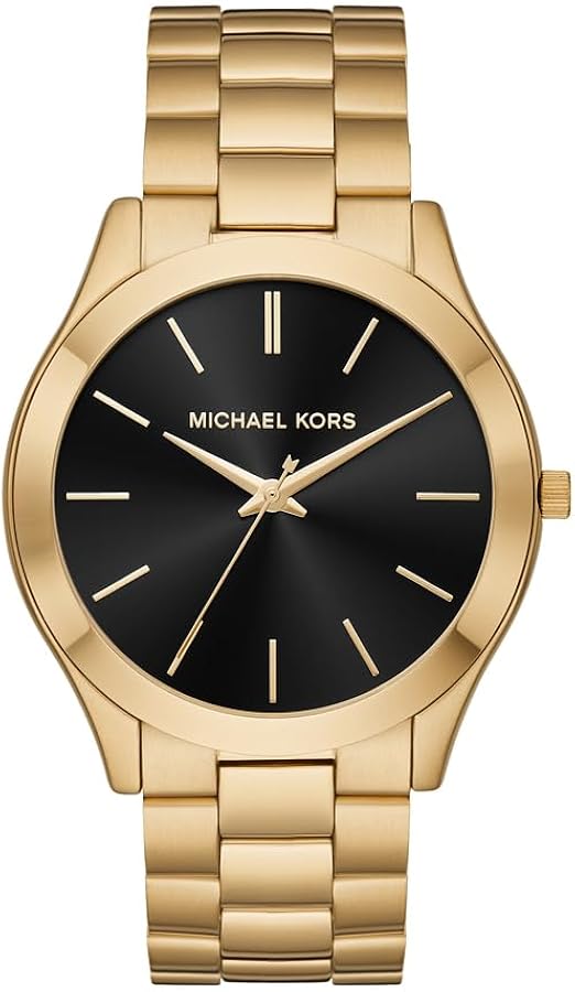 Michael Kors Oversized Slim Runway Men's Watch, Stainless Steel Watch for Men