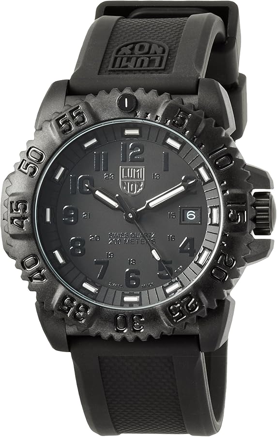 Luminox Men's Navy Seal Black/Black Rubber Watch