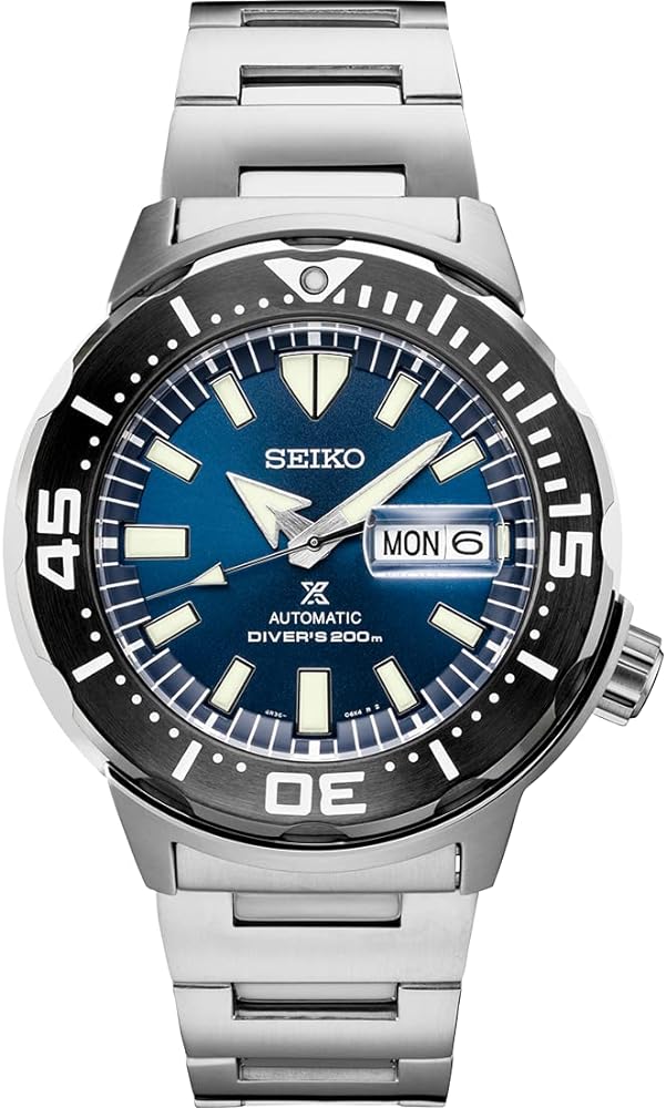 Seiko Prospex Monster Stainless Steel Blue Dial