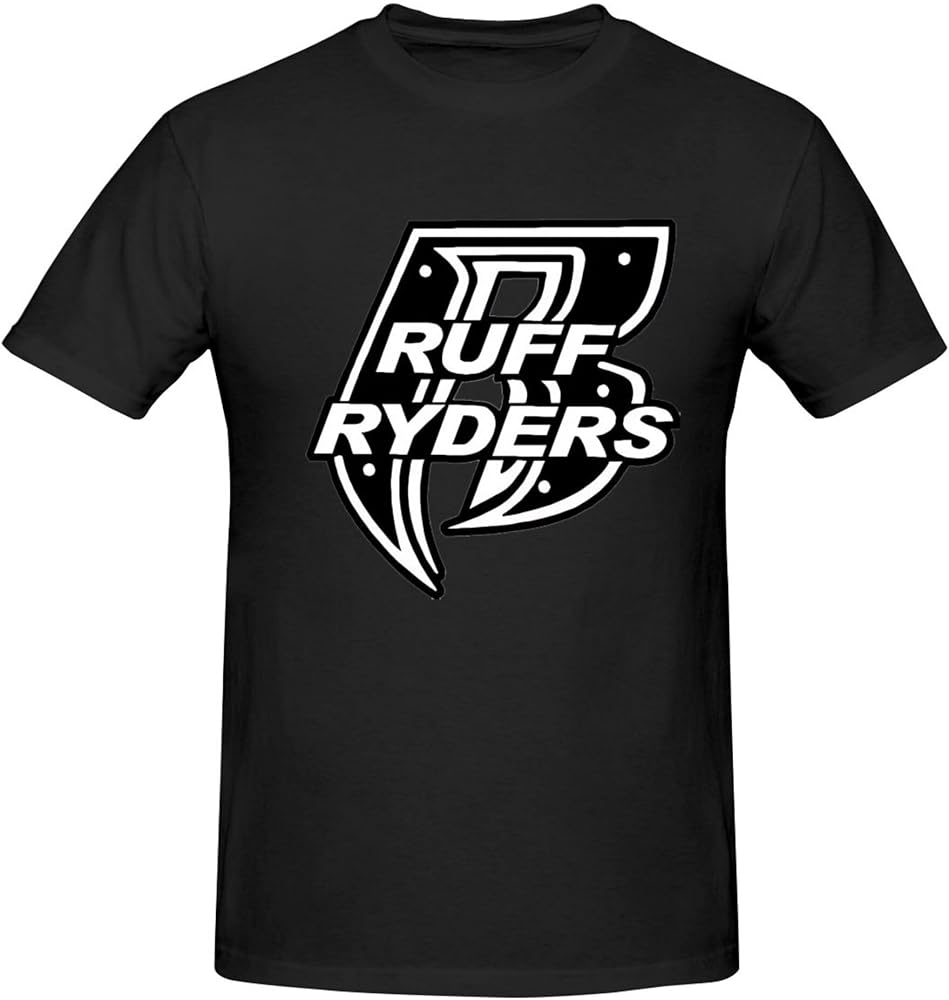 Ruff Star Ryders Mens T Shirt Short Sleeve Crewneck Cotton Tee Shirt for Men, Small